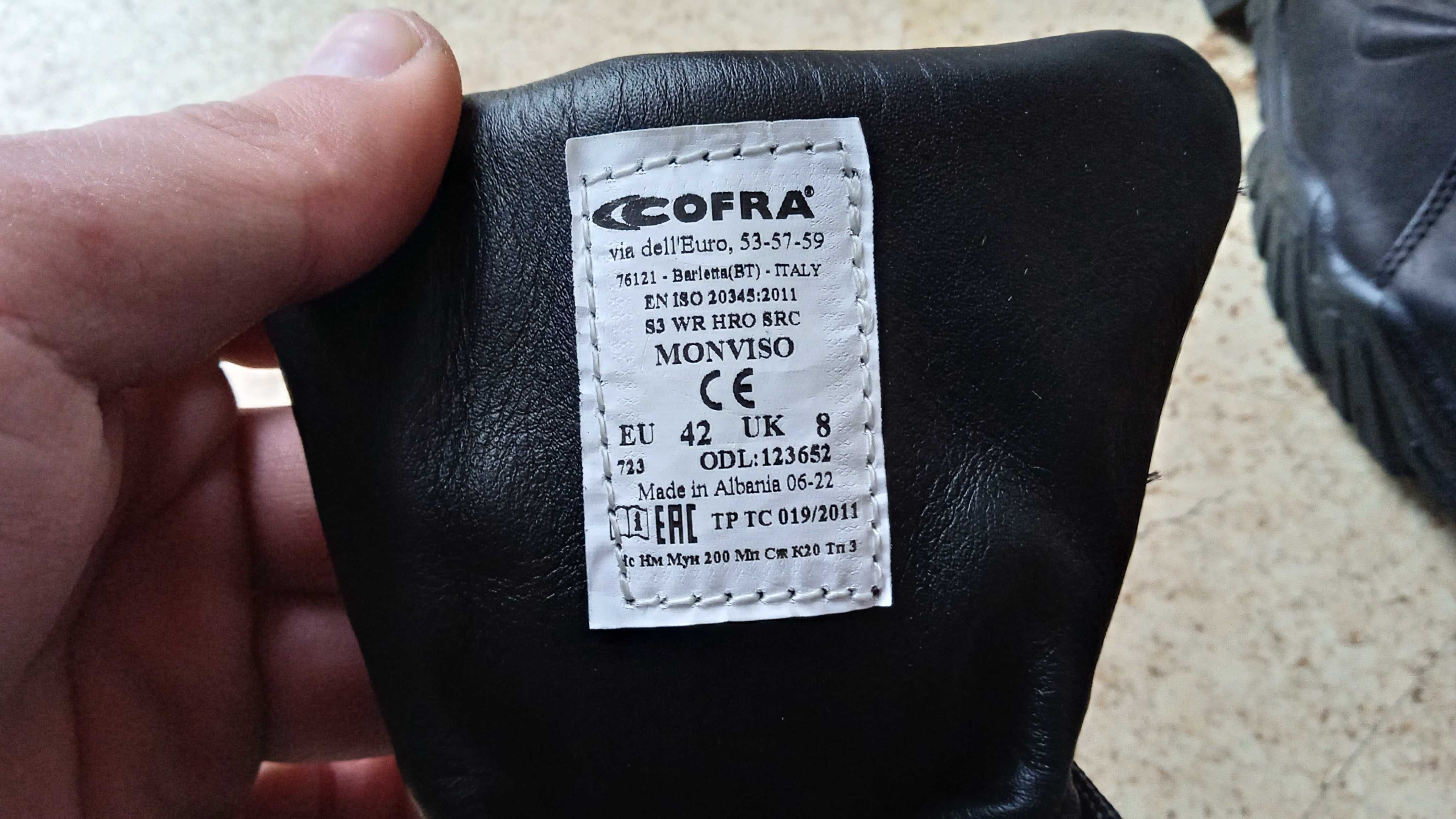 NOWE Buty COFRA monviso S3 WR HRO SRC Rozmiar 42