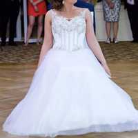 Przepiękna suknia ślubna dla Księżniczki Julii Gastoł 38-40