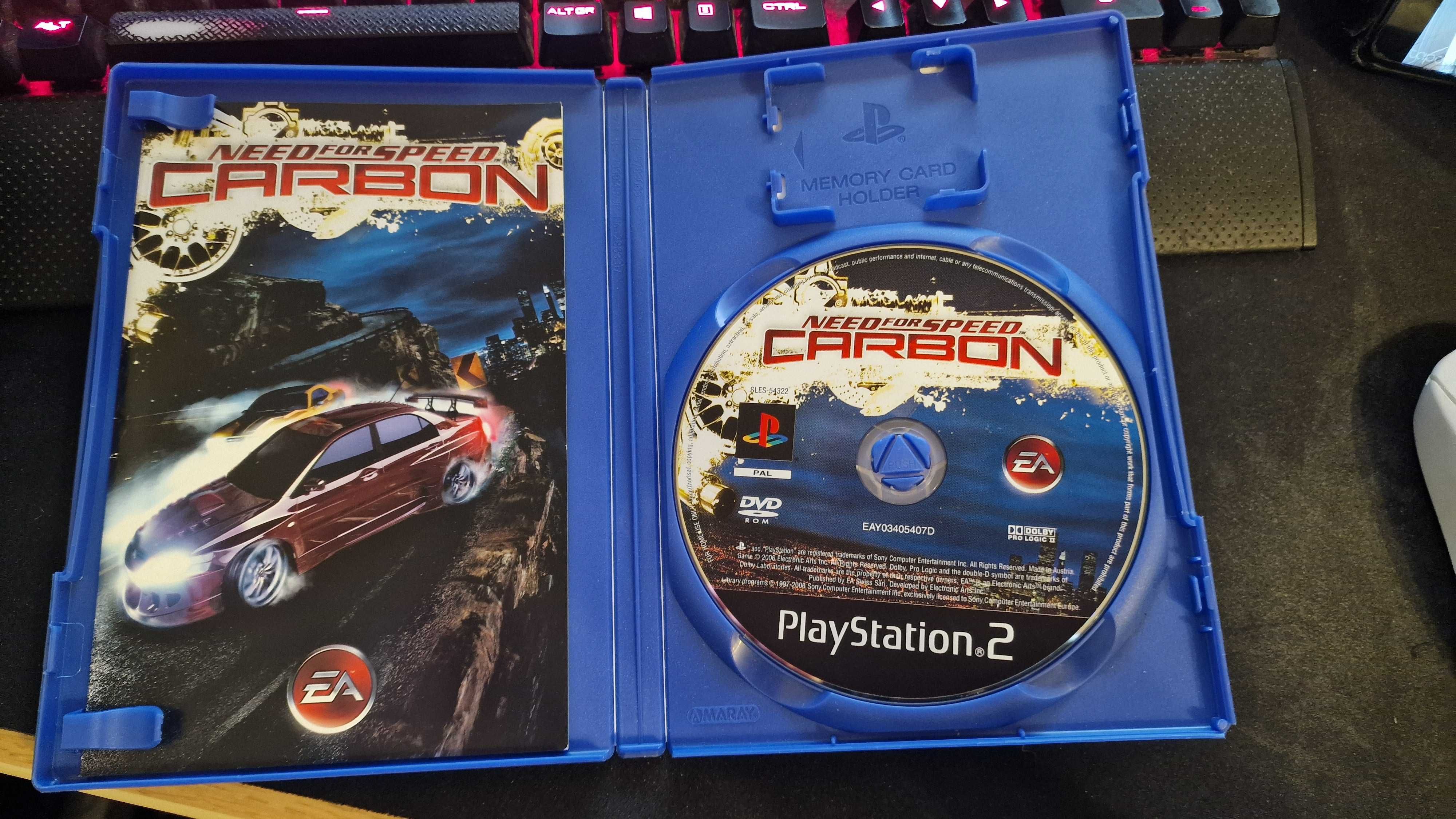 Gra Need for Speed Carbon PS2 Ładny Stan!!! Język Polski w grze