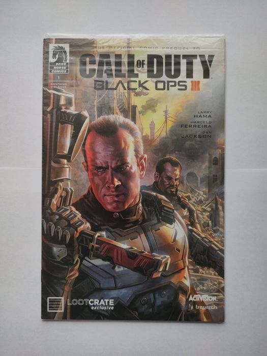 Эксклюзивный комикс Call of Duty: Black Ops III #1
