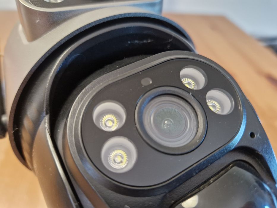 Kamera solarna V380 4G Lte sim monitoring na działkę budowę bez prądu