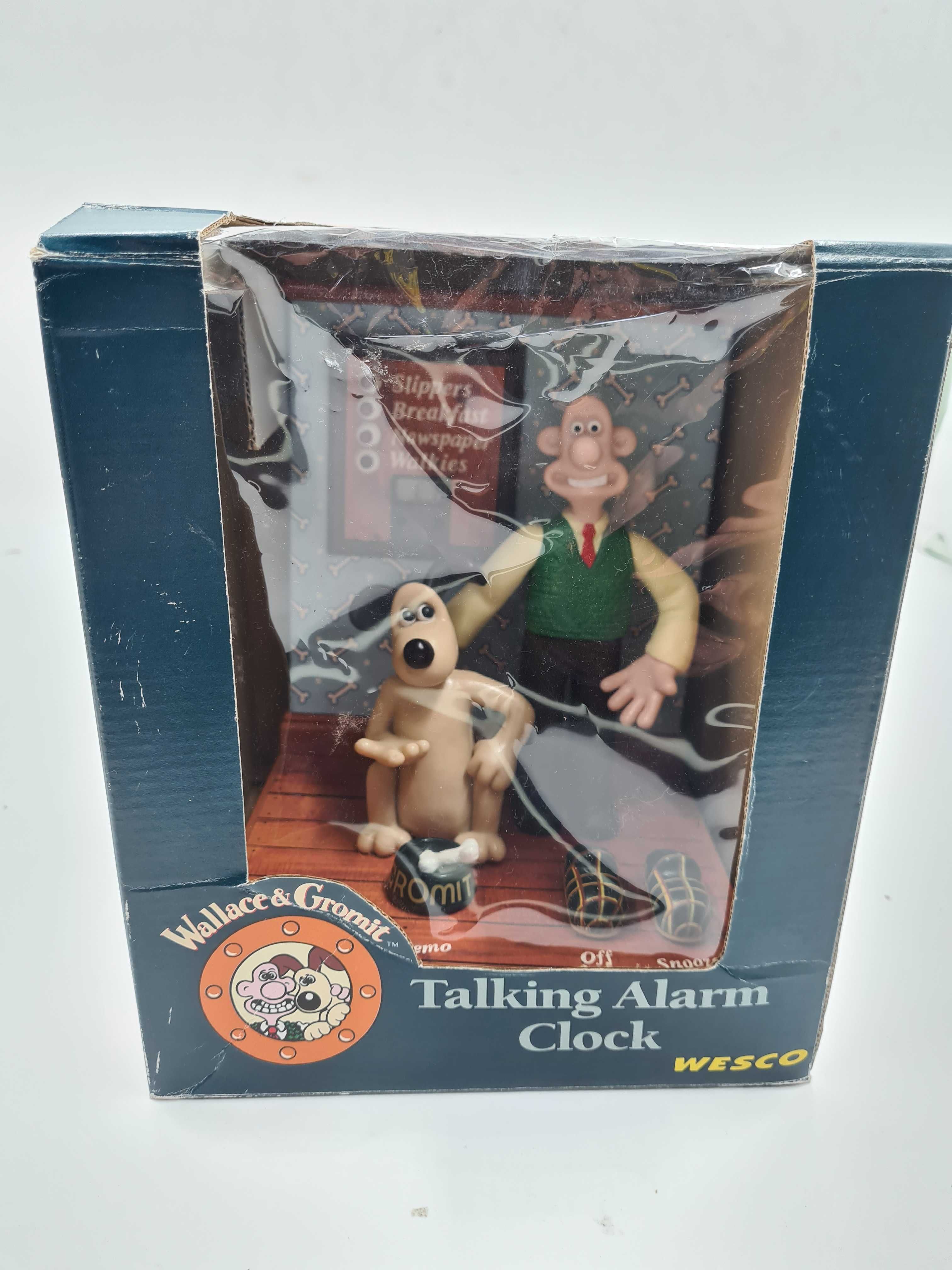 Wallace and Gromit figurka zegarek Unikat 1995 rok