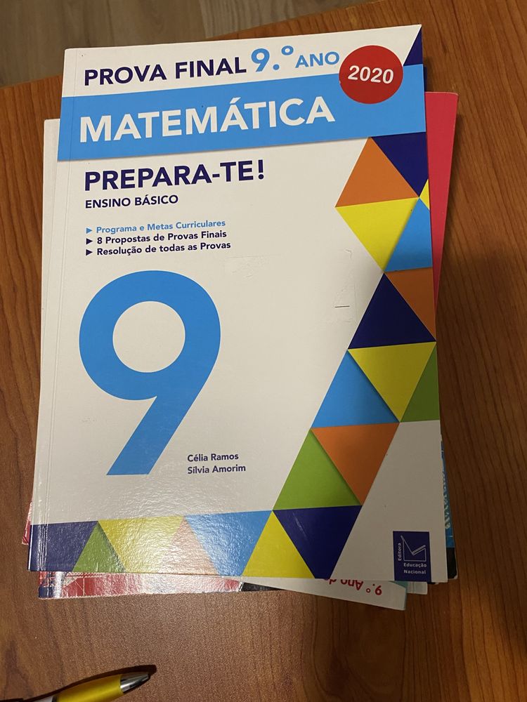 Prova final matemática 9