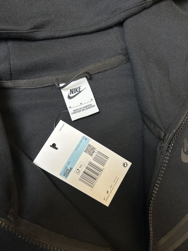 Кофта Nike tech fleece зипка найк теч флис