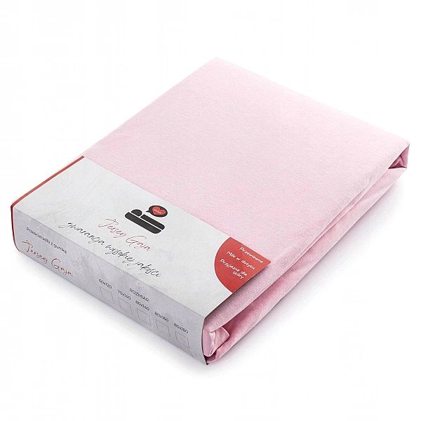 Prześcieradło 90x200 Jednolite Bawełna Jersey z Gumką Gaja 02