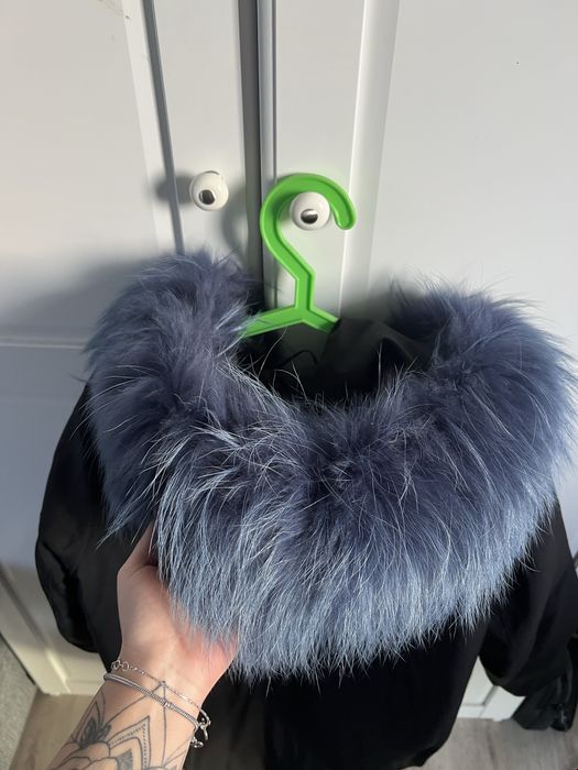 Kurtka zimowa puchowa damska 38 – bardzo ciepła