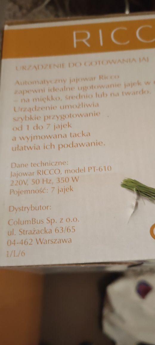 Urządzenie do gotowania jajek