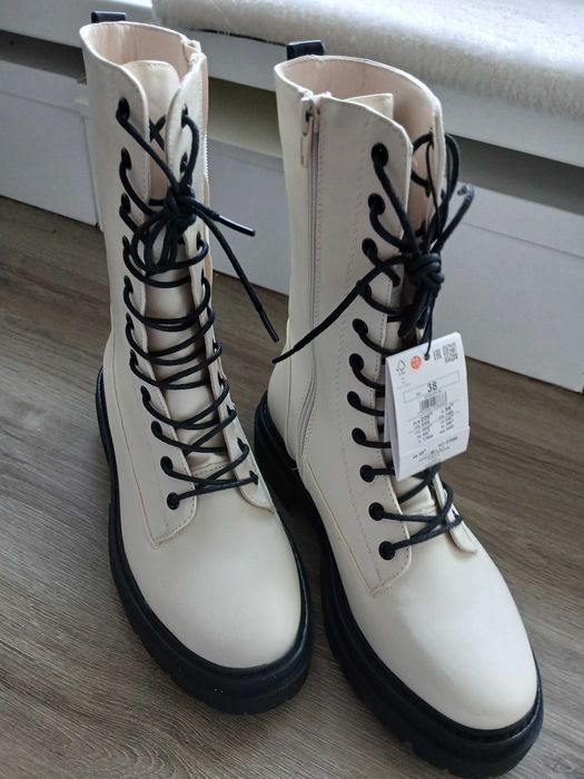 botki 38 Mohito beżowe