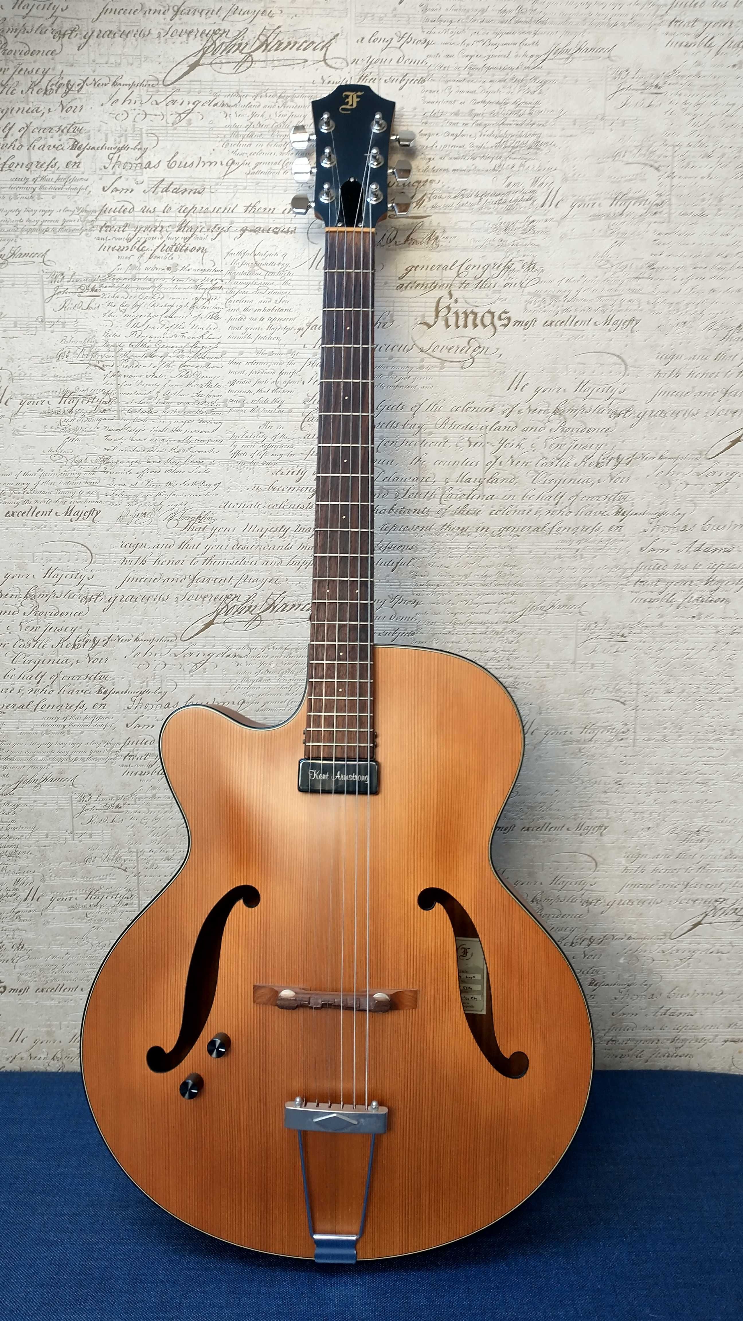 Leworęczna gitara jazzowa archtop Furch A17-40CM, lity cedr, lefty, LH