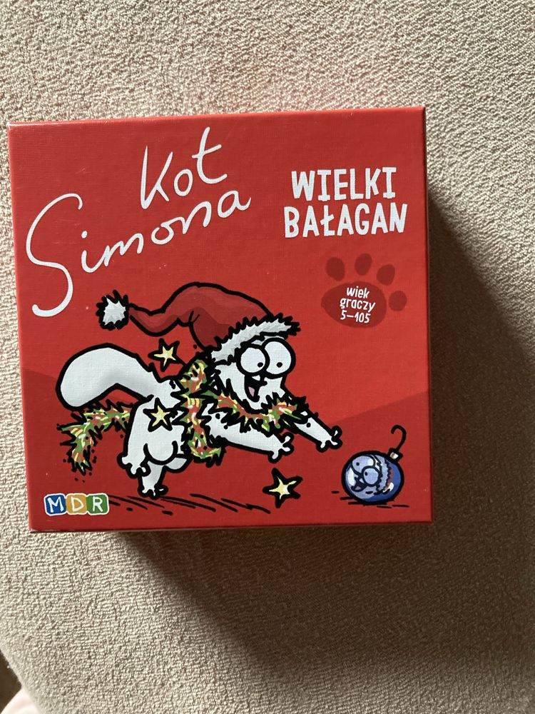 Kot simona wielki bałagan gra karciana