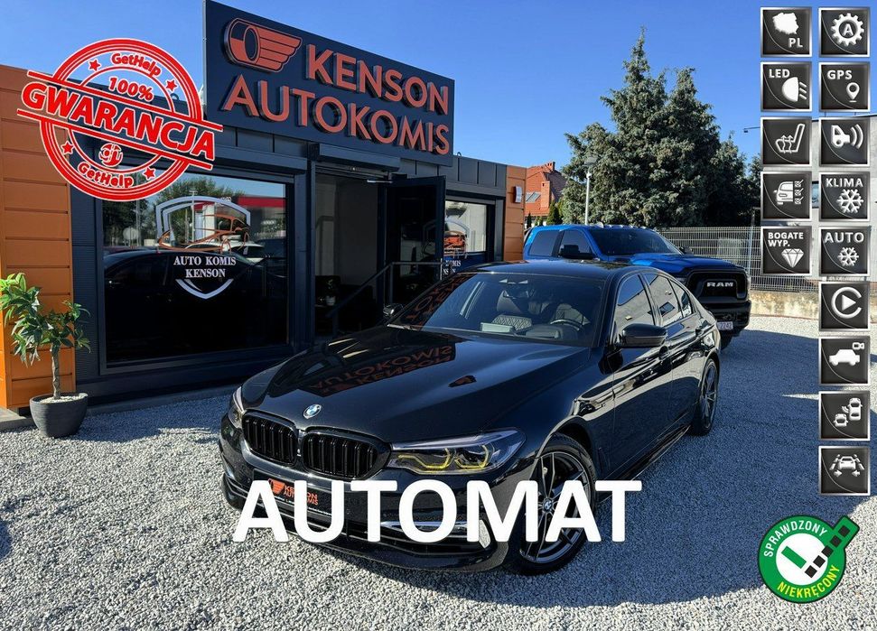 BMW Seria 5 Nowy rozrząd, Duży serwis, Kamera 360, Nawigacja, Wirtual kokpit, LED