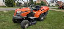 Traktorek kosiarka ogrodowy Husqvarna cth140 silnik kawasaki