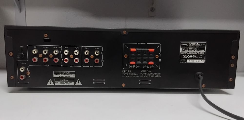 PIONEER amplificador A-331