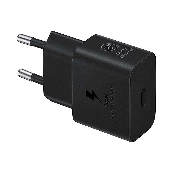 Ładowarka sieciowa GaN Samsung EP-T2510XBEGEU 25W SFC z kablem USB-C -