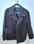Casaco peacoat preto Mercato, tamanho 54