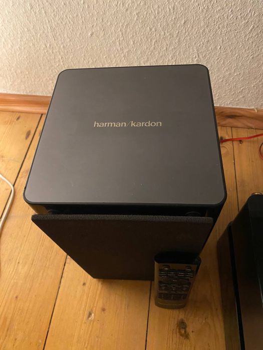 Система Technics SL-D310 + Harman Kardon MAS 100
