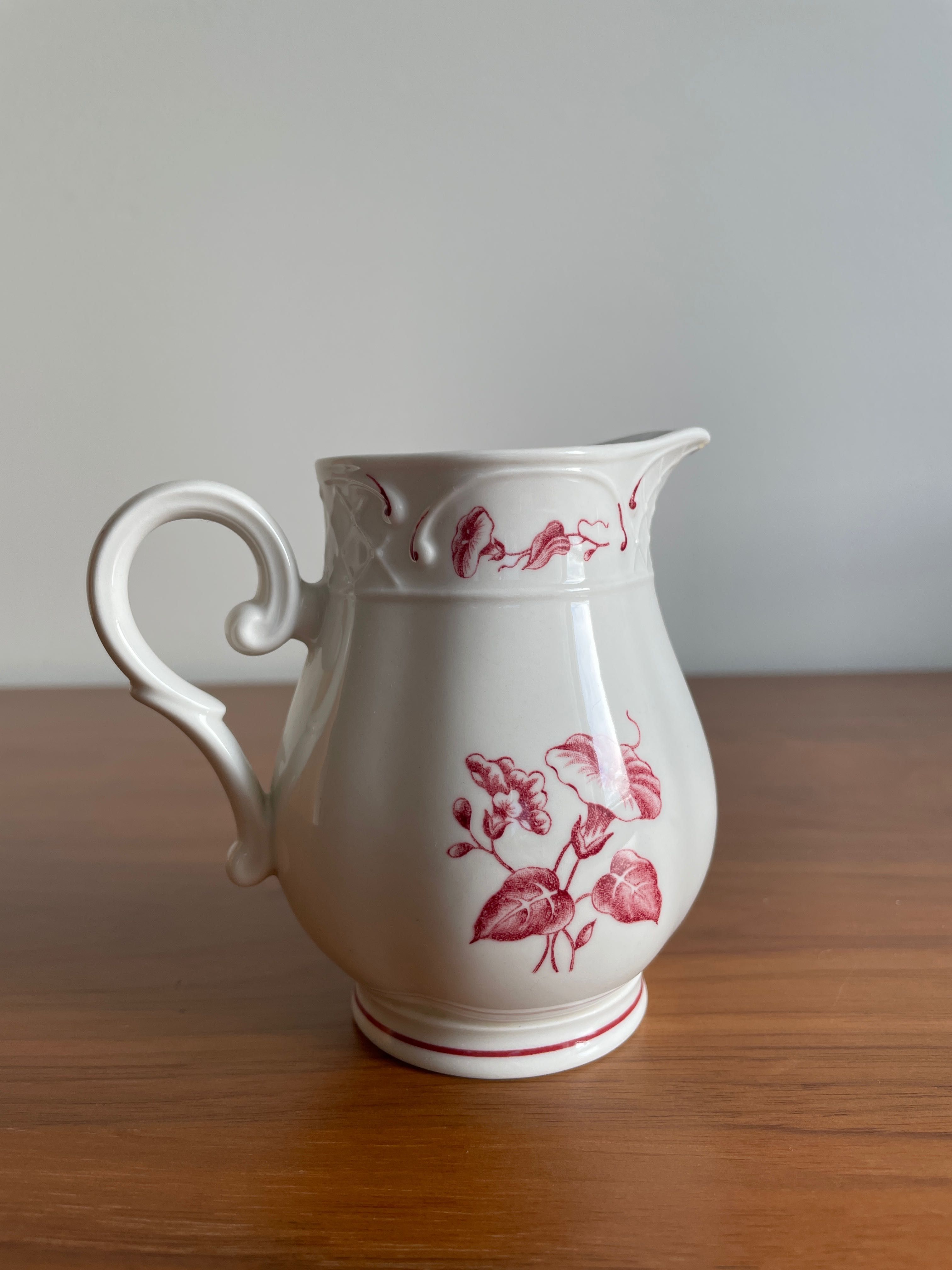 Mlecznik porcelanowy Villeroy & Boch linia Val Rouge