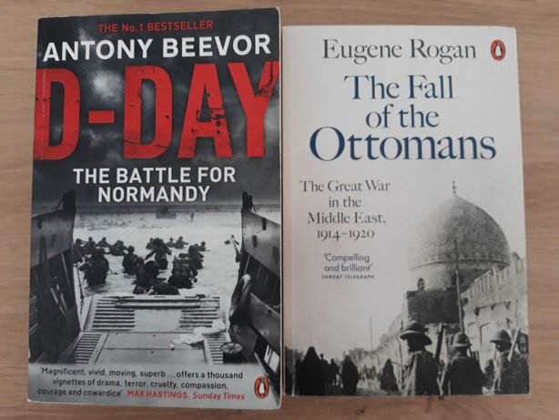 Beevor D-Day battle for Normandy / Fall of the Ottomans angielski
