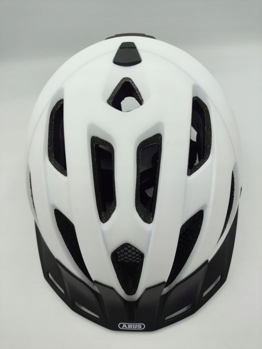 Abus Urban-I 3.0 Kask Rowerowy Miejski LED Biały S 51-55 cm
