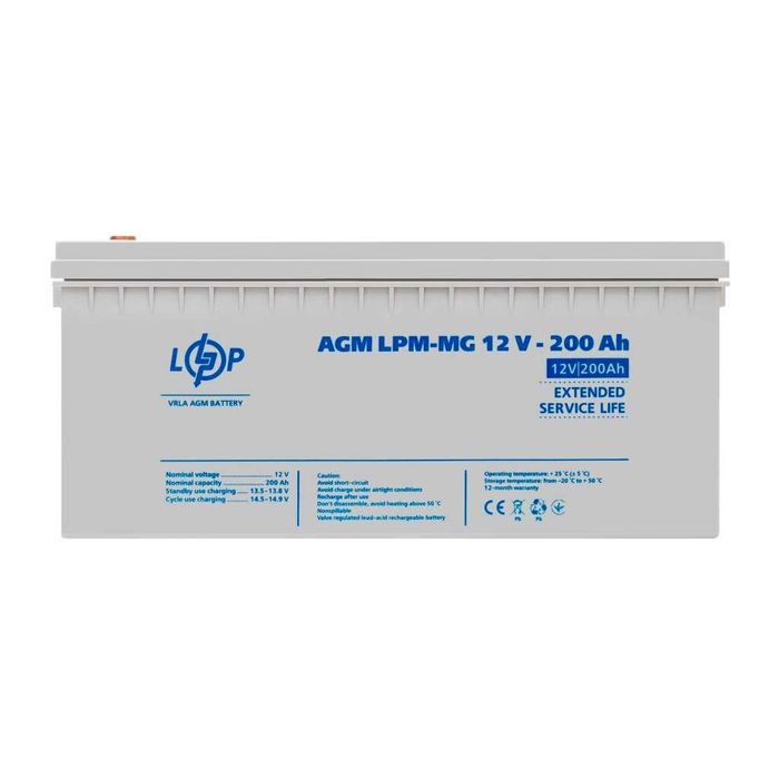 logicpower lifepo4 акумулятор 100 120 мультигель 40 200 тяговий 35