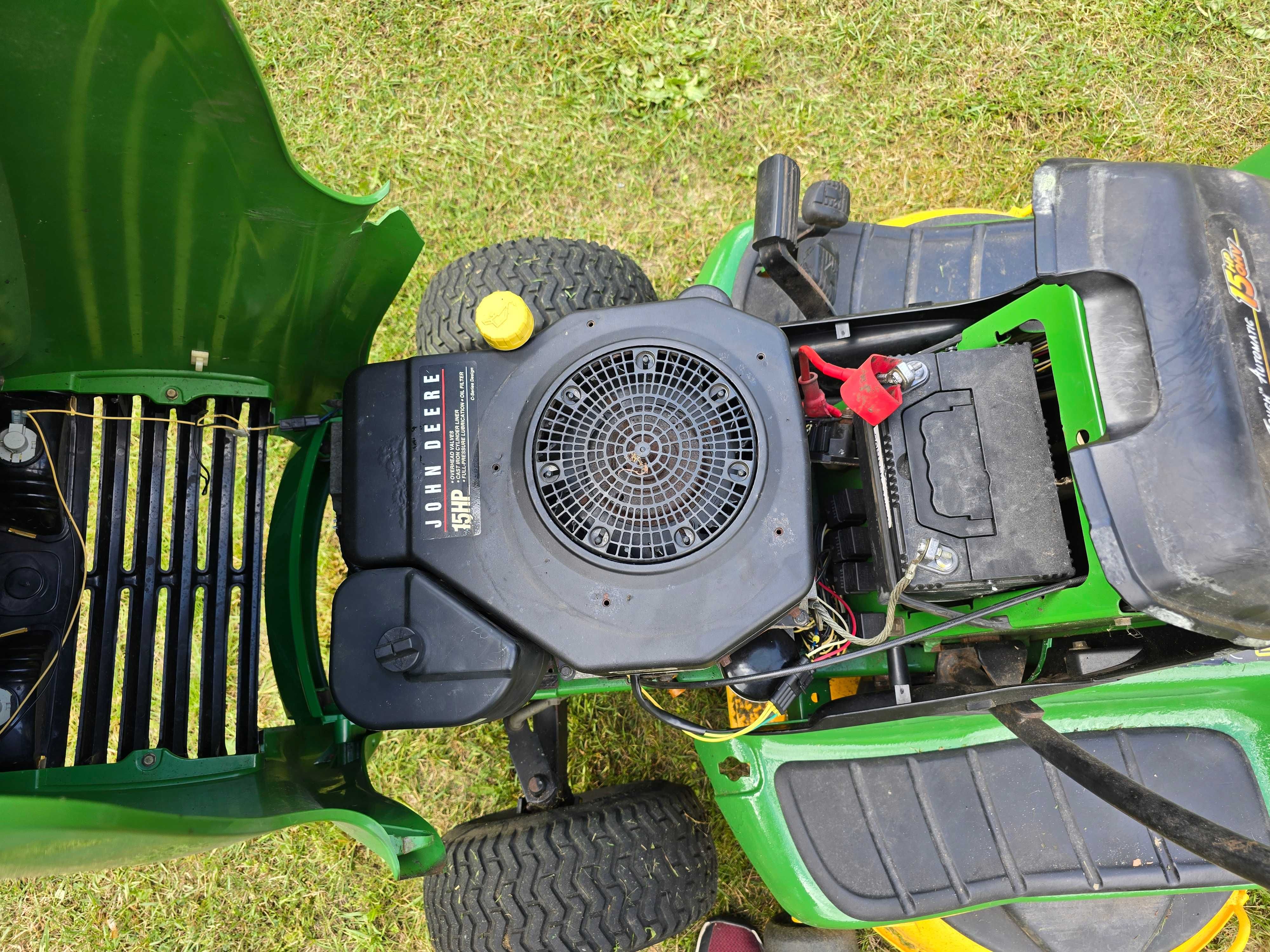 kosiarka traktorek John Deere LT155