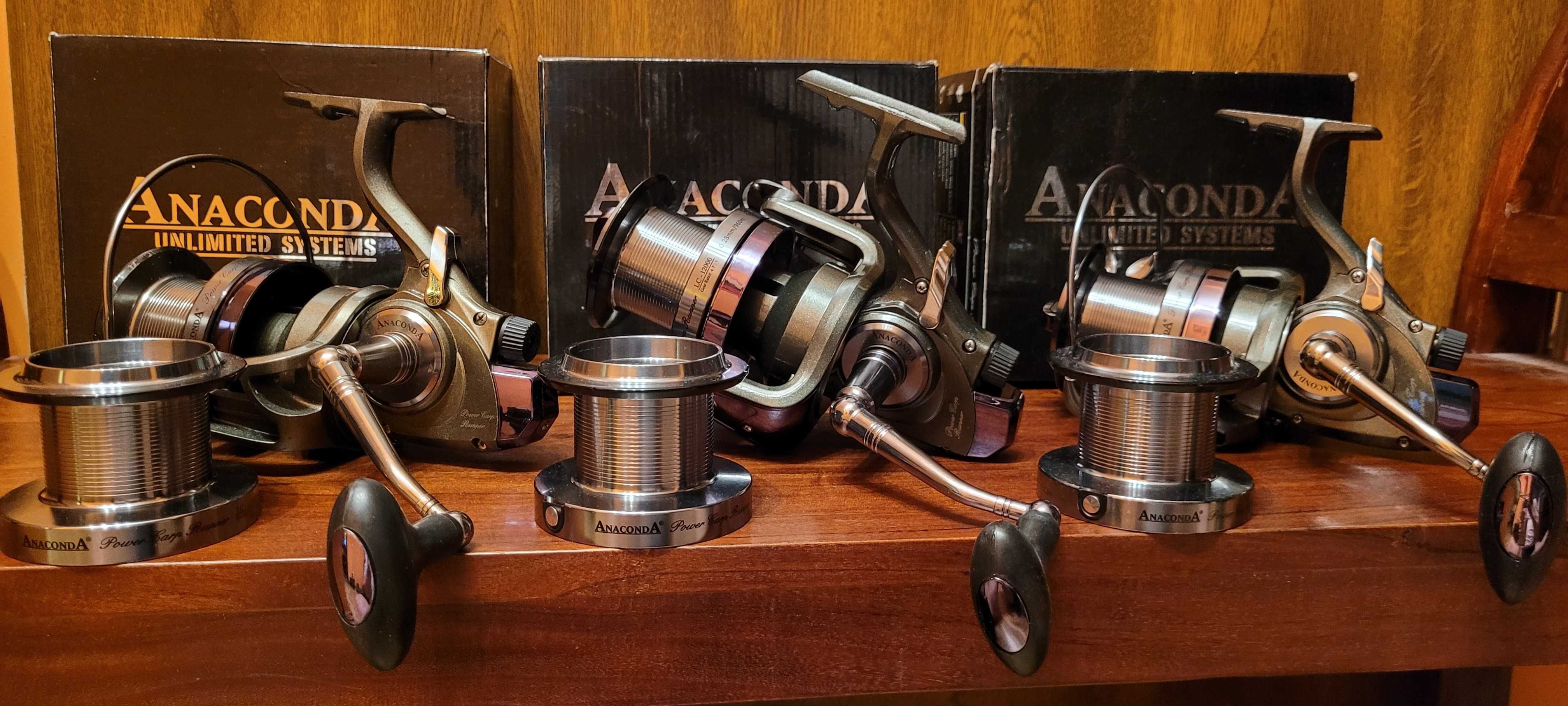 Kołowrotek Anaconda Power Carp Runner LC-12000- 3 SZTUKI