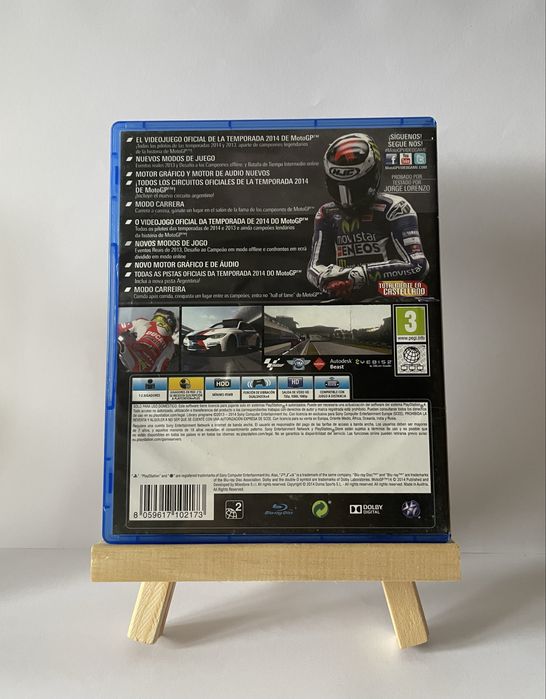 MotoGP 14 PS4 | CIB | Testado | PAL | Sem Manual