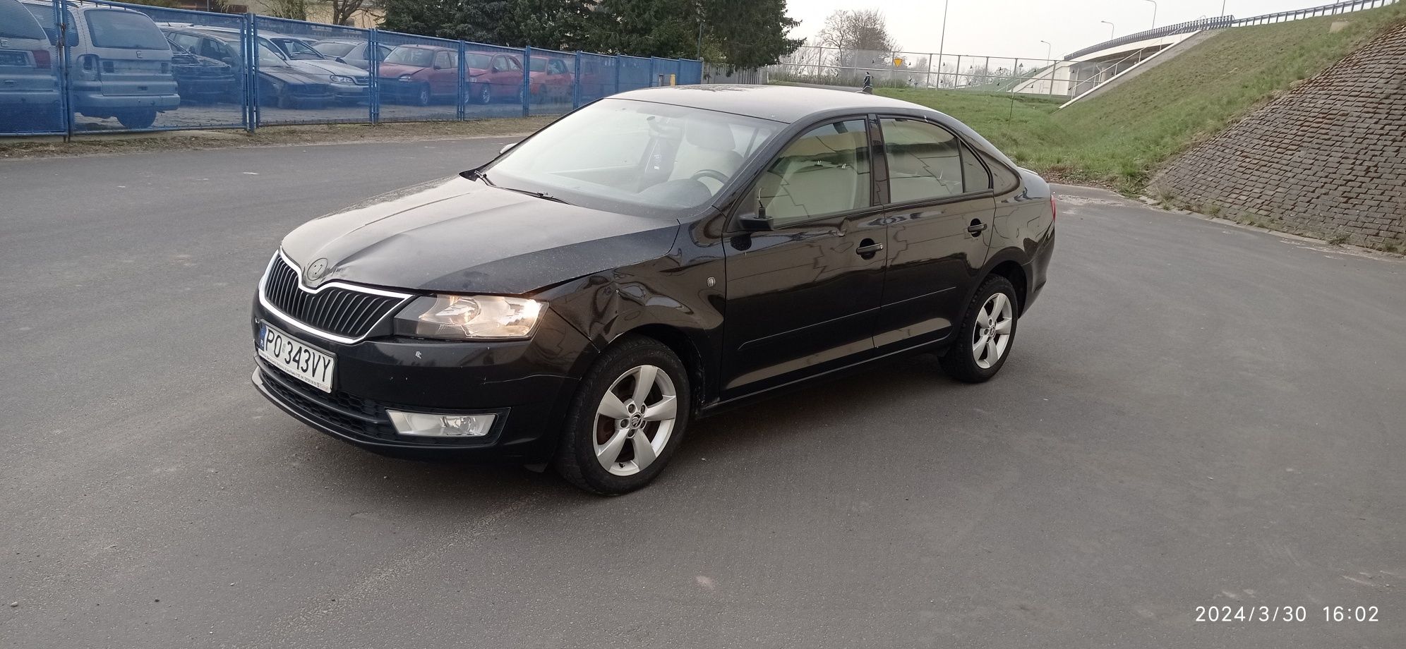 Skoda Rapid 1.4 TSI DSG uszkodzony