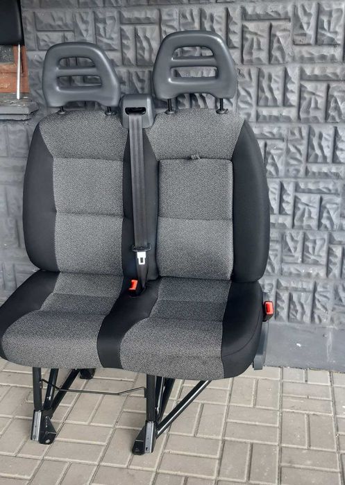 Fotel podwójny,dwójka Fiat Ducato,Jumper,Boxer/Zamiana