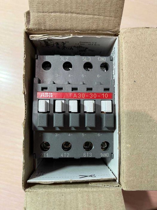 Контактор ABB A30-30-10 220-240V 50Hz/60Hz