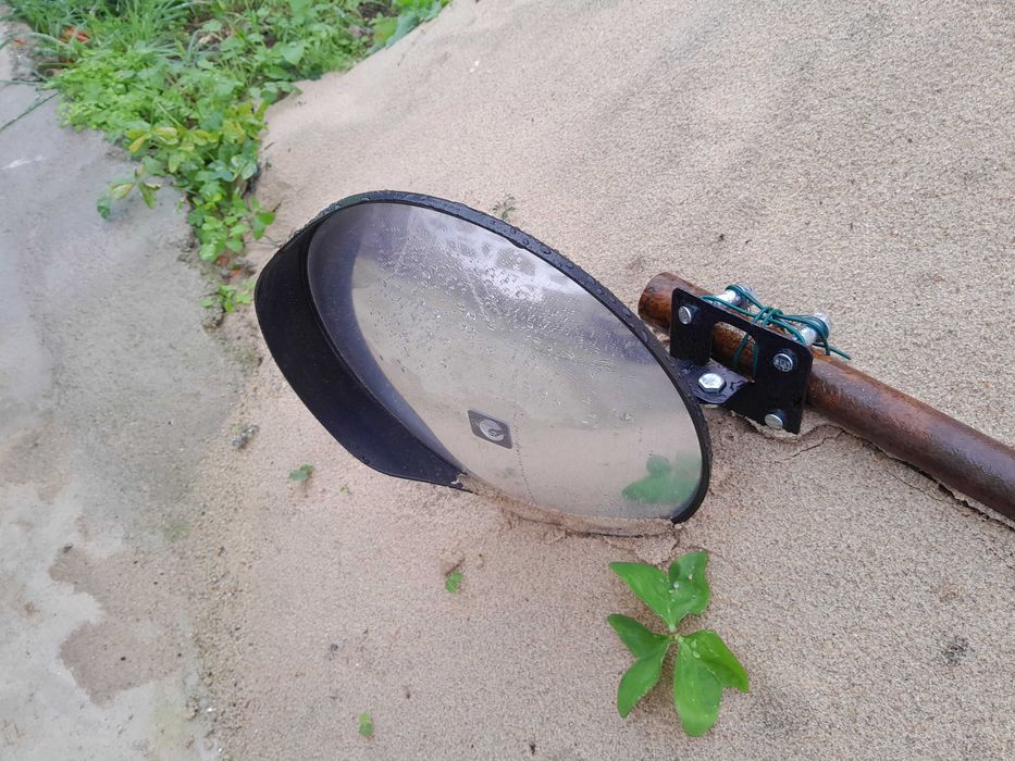 espelho convexo de sinalização