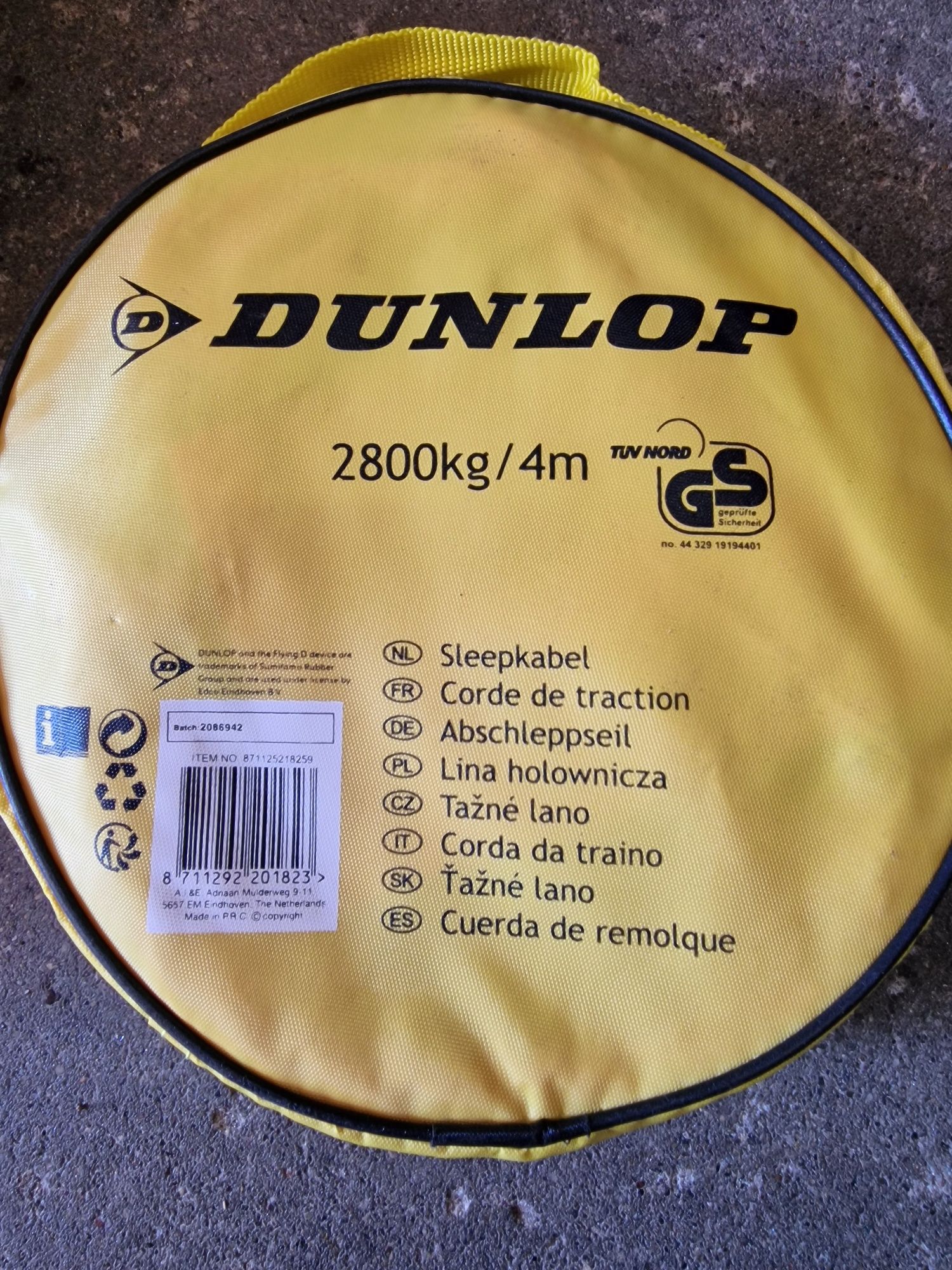 Lina holownicza 4m Dunlop mocna