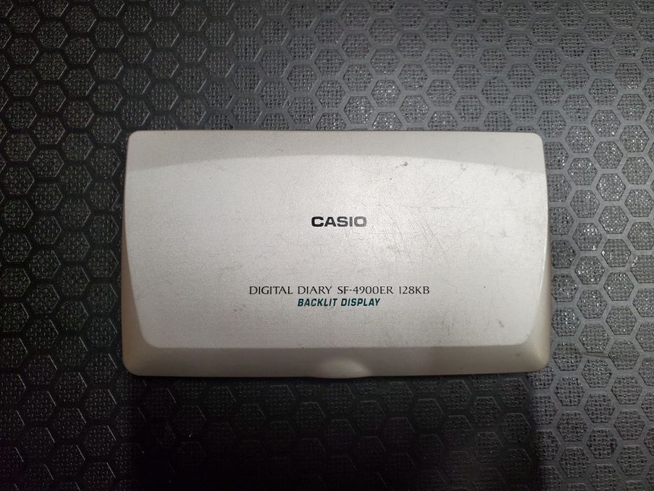 Casio agenda eletronica