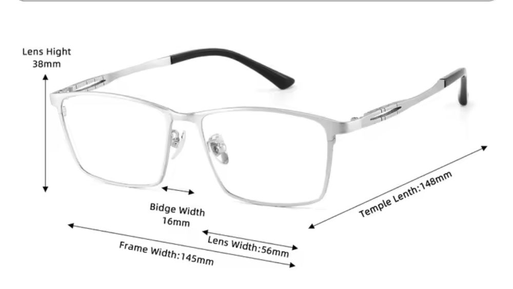 Oprawki tytanowe leciutkie, nie używane
