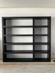 Estante design Area Store preto mate