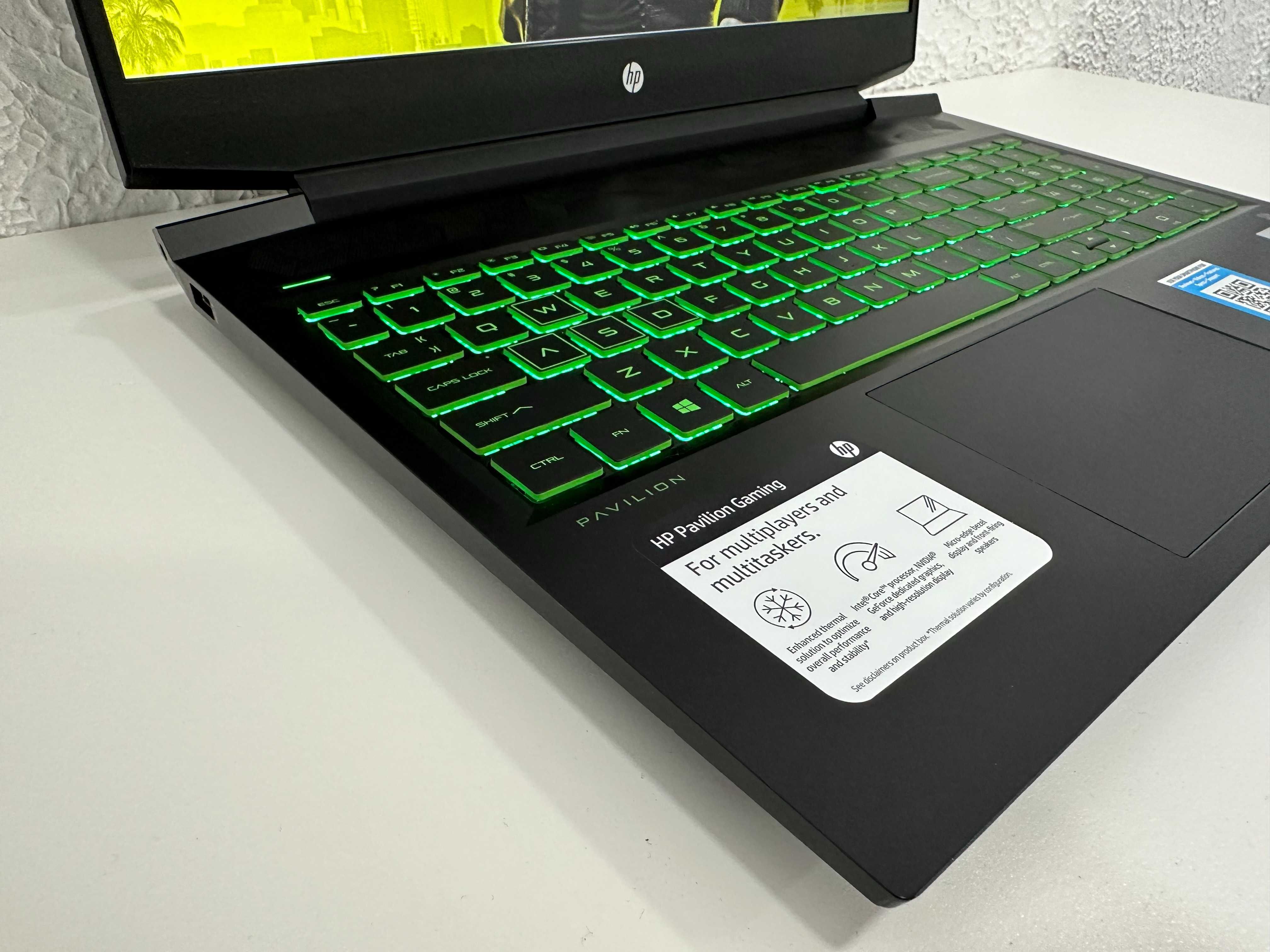 Ігровий HP Pavilion Gaming 16/IPS/i5-10300H/16Gb/512gbSSD/GTX 1650 4gb