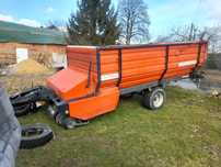 Przyczepa samozbierająca deutz fahr K 550 pottinger class