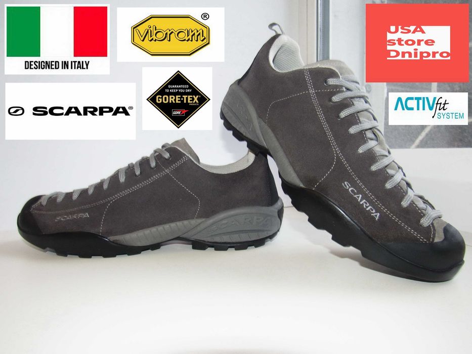 Полуботинки мембранные, тактические Scarpa Mojito GTX р. 44 (28.5см)