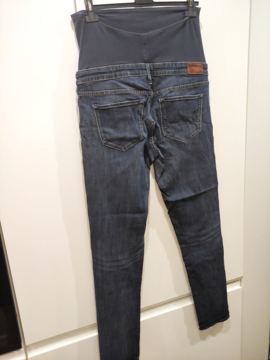 Spodnie ciążowe jeansy ciążowe h&m XL