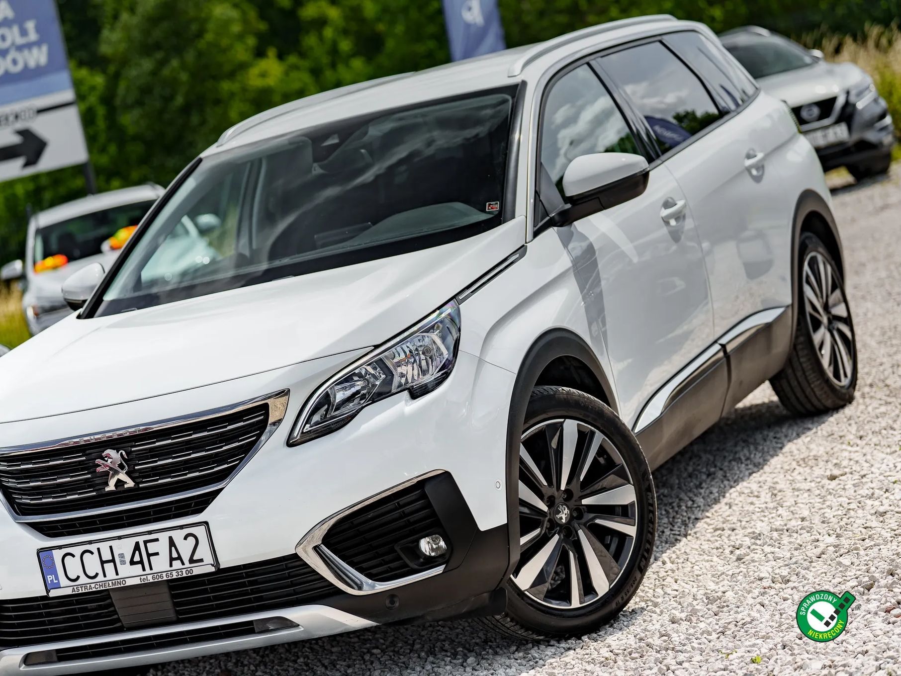 Peugeot 5008 Z GWARANCJA, Zarejestrowany, Navi, Kam, Asysta, iCocpit, Ambiente!!