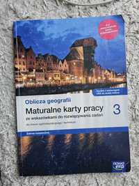 Oblicza geografii 3 Maturalne karty pracy