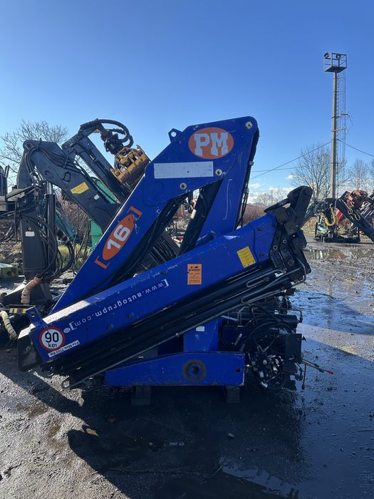 Кран маніпулятор PM 16    palfinger hiab fassi atlas effer