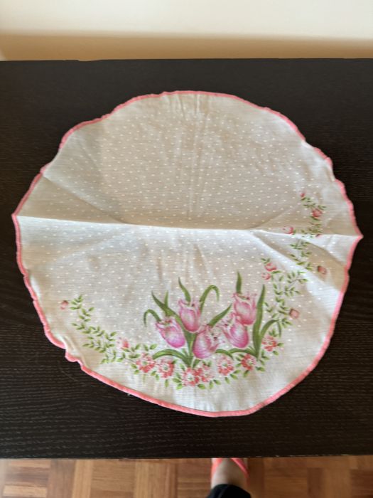 Naperon redondo 38 cm de diâmetro