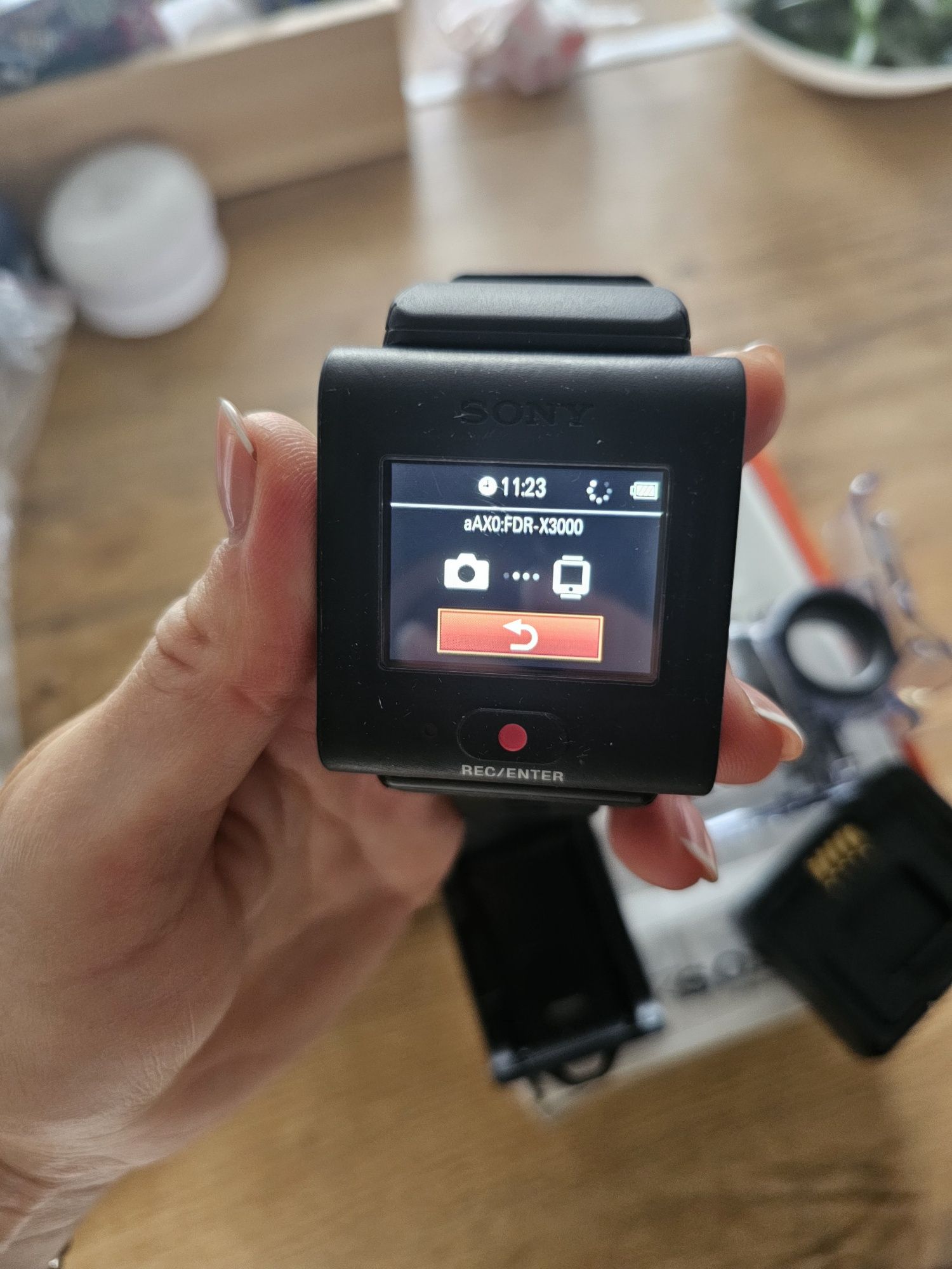 Екшн камера sony  4 К FDR-X3000R