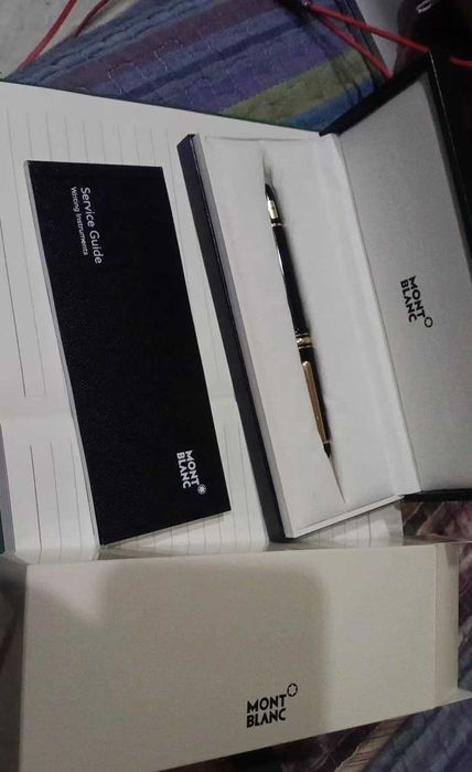 Montblanc Meisterstück Czarne pozłacane Pióro wieczne