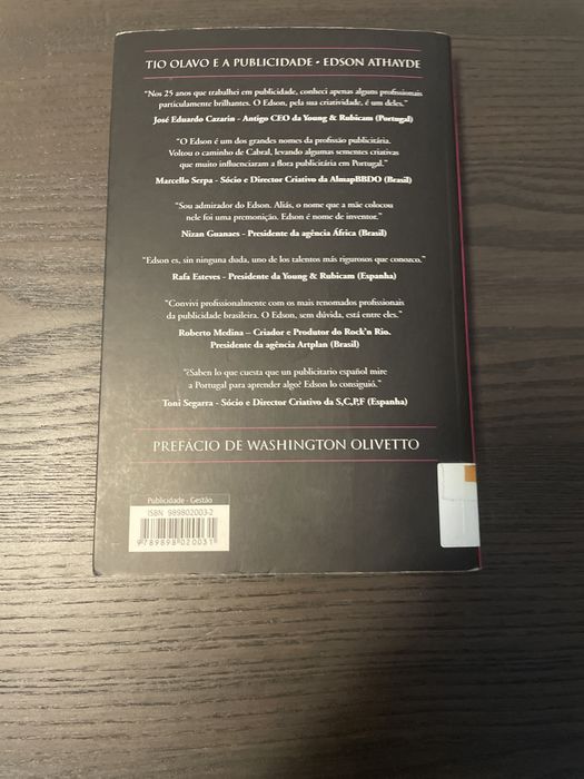 Tio Olavo e a Publicidade - Edson Athayde