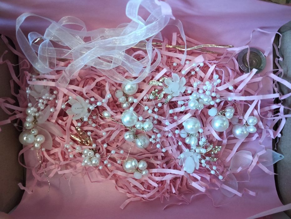 Dekoracja do włosów, ślub, wesele