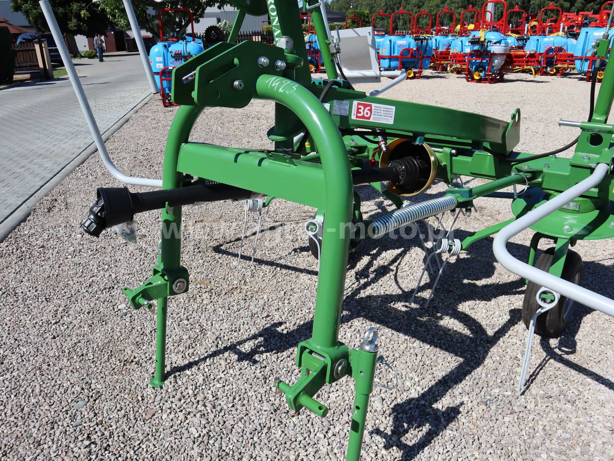 Przetrząsacz PWP 530 PWP 770 Pronar 5,3m 7,7m od ręki karuzelowy TALEX