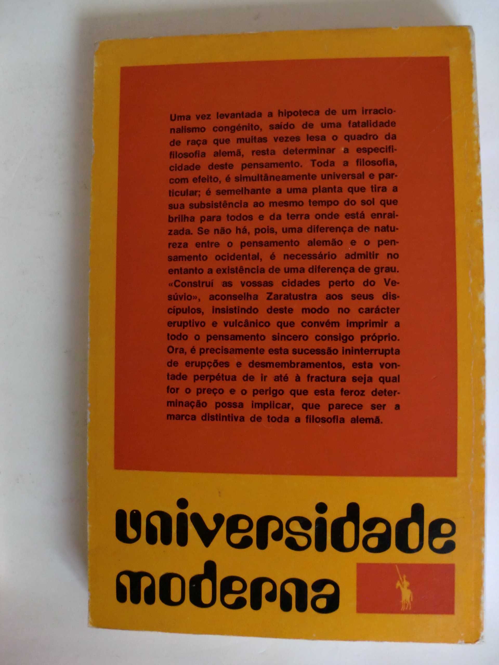 Universidade Moderna - A Filosofia Alemã  / A Economia da China