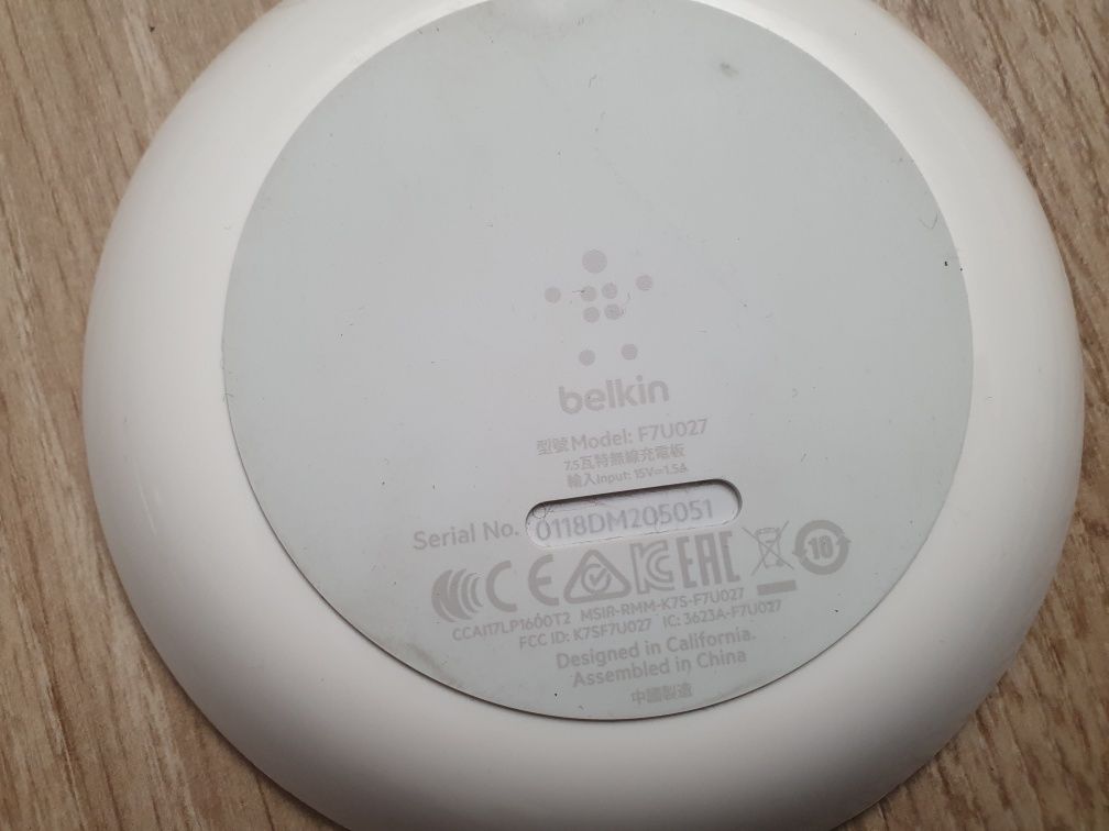 Ładowarka Belkin indukcyjna bezprzewodowa iPhone X iPhone 8 Plus